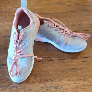 Vionic Women's Agile JOJO Ombre Walking Sneakers Gym Shoes Pink & Gray Size 6.5
